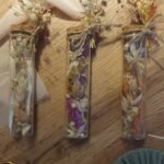 fiole florale decorative, cadeaux invités