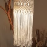 lustre a franges boheme