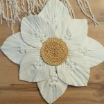 decoration murale en macramé