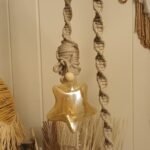 cable macramé ampoule etoile