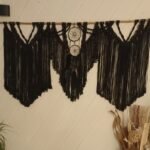 tenture murale en macramé